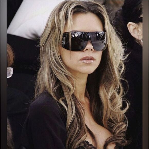 Chanel CC 5086 Brown Sunglasses Ski Sport Mask Shield Authentic - Picture 16 of 16